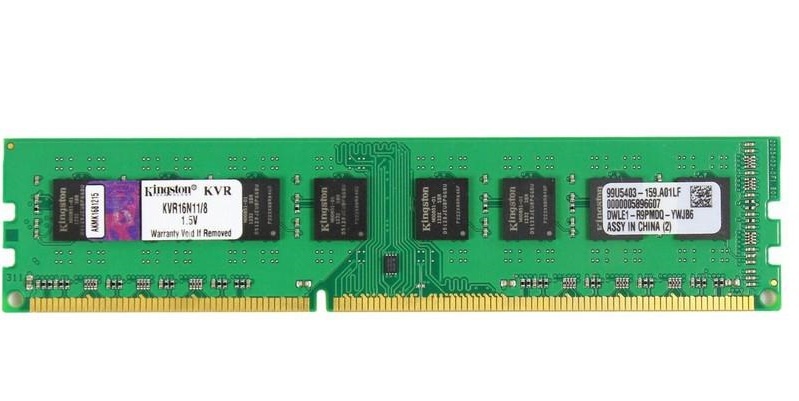رم کامپیوتر کینگستون مدلRAM DDR3 1600MHz ظرفیت ۴ گیگابایت